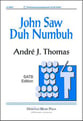 John Saw Duh Numbuh SATB choral sheet music cover